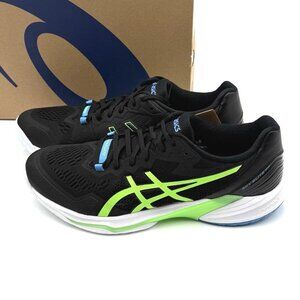NEW Asics Sky Elite FF 2 Court Volleyball Shoes Men's Size 14 Black / Lime Burst